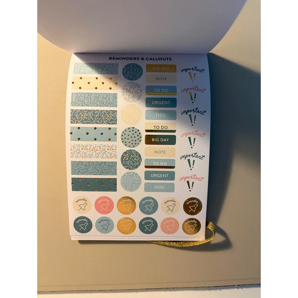 Passionate Penny Pincher Business Edition Planner Sticker Book 15 Sheets 562ct